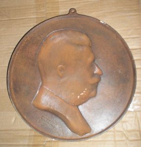 1938г. Барельеф Сталина. Касли. Чугун. Недорого.