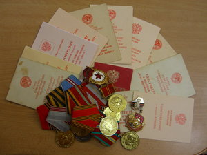 Слава 3, Знак почета, ОВ2ю, Прага,ЗПНГ + все доки