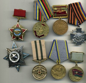 Краб Афыганец с Медалями