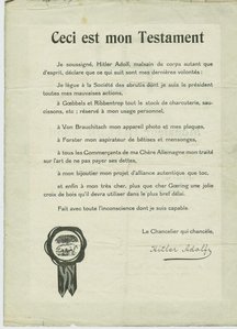 Антигитлеровская листовка, Франция
