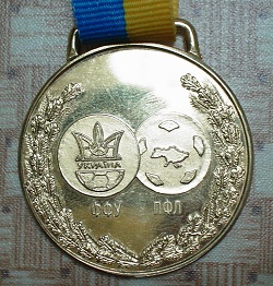 Медаль футбол