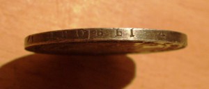 1 рубль 1837 года.