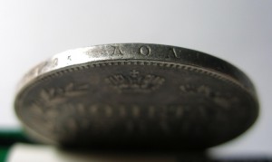 1 РУБЛЬ 1844 г. ( MW ) В СОХРАНЕ !!!