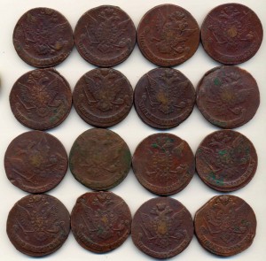 Куча пятаков Лиза+Катя