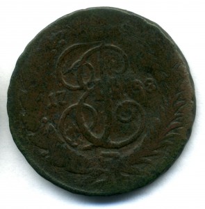1 копейка 1788 ММ