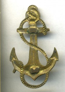 Якорь + кокарда МВД