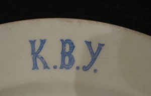 Тарелка К.В.У
