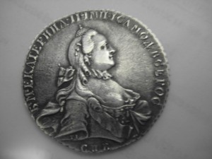 Рубль отличный 1765 ЯI
