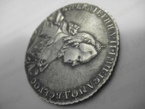 Рубль отличный 1765 ЯI