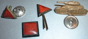 Кубарь + Треугольники на Петлицы + Танк