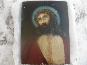 икона Спас в терновом венце.