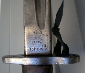 Штык-нож,Британского мандата,1907 г.