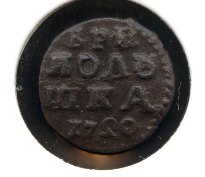 Полушки Петра ВРП 1719 - 1721 есть редкие