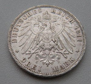 3 марки 1911 г.