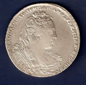 Рубль 1730г.