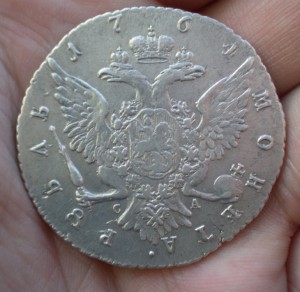 Рубль 1764