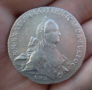 Рубль 1764