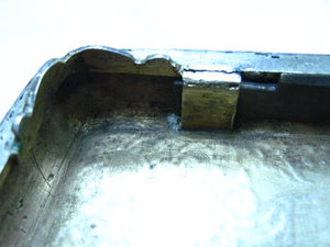 Портсигар "Чененые Узоры" серебро