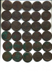 Куча пятачков разных