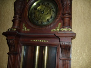 Антикварные часы настенные редкие