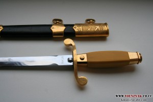 СССР кортик ВВС (авиа) ЗиК 1950 г. №05880 оригинал, позолота