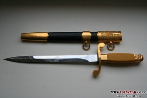 СССР кортик ВВС (авиа) ЗиК 1950 г. №05880 оригинал, позолота