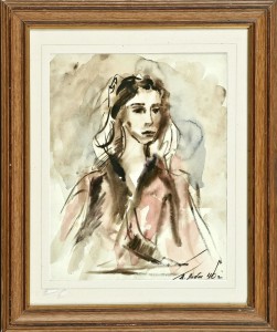 Продам-акварель художника-ЛАБАС Александр Аркадьевич !