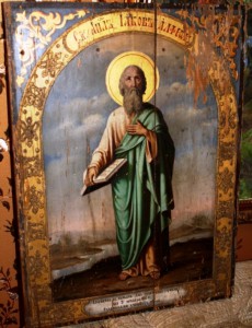 Подписая,дарственная икона !!! Варваринъ !!!