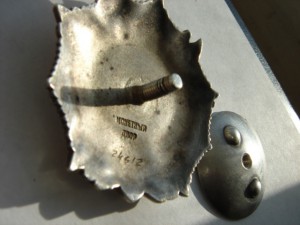 Невский. С пробивкой. Целый. Позолота. Эмаль целая.