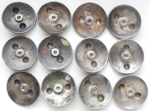 Закрутки 12шт. Серебро