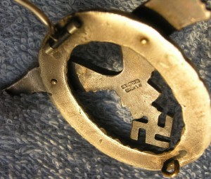 Знак пилота C.E. Juncker (Нейзильбер), классический