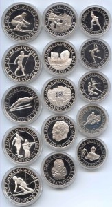 Олимпиада Сараево Полный комплект пруф