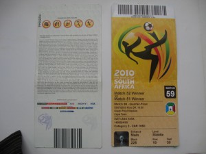 Продам билет ЧМ-2010 по футболу.ЮАР