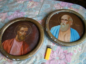 Два Святых (Иоанн и Марк).