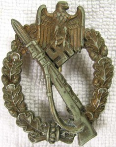 Пехотник (R.S.) Rudolf Souval Wien, поздний, цинк, в бронзе