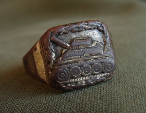 Кольца с черепами, SS Totenkopf, Wehrwolf, танк, Krim