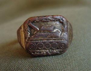 Кольца с черепами, SS Totenkopf, Wehrwolf, танк, Krim