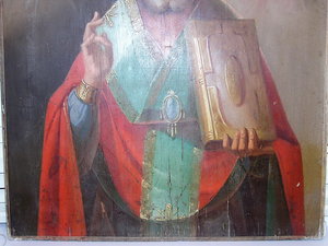 Икона Святого Николая Чудотворца 540х430 мм.