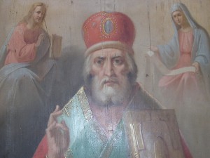 Икона Святого Николая Чудотворца 540х430 мм.