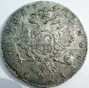 Рубль 1762 г.