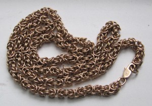 ЦЕПЬ мужская 65 см 95.3 грамма 585-я