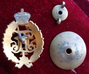 Знак Павловского Военного училища.