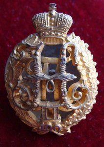 Знак Павловского Военного училища.