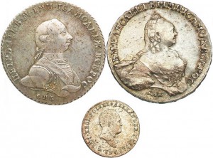 Рубль 1762 г.