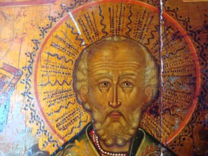 Св.Николай Можайский с предст-ми, анг. хр., чудесами, 1906 г