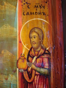Св.Николай Можайский с предст-ми, анг. хр., чудесами, 1906 г
