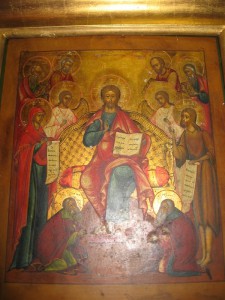 Спас на троне.19-век........