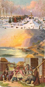 3 ОТКРЫТКИ, в т.ч. В.Верещагин