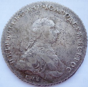 Рубль 1762 г.