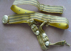 Ремень  парадный с подвесами (морской)